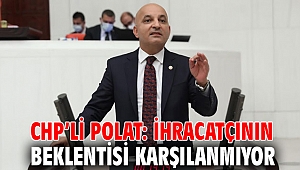 CHP’Lİ POLAT: İHRACATÇININ BEKLENTİSİ KARŞILANMIYOR 