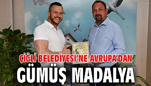 Çiğli Belediyesi’ne Avrupa’dan Gümüş Madalya
