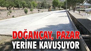 Doğançay, pazar yerine kavuşuyor