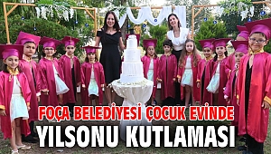 FOÇA BELEDİYESİ ÇOCUK EVİNDE YILSONU KUTLAMASI