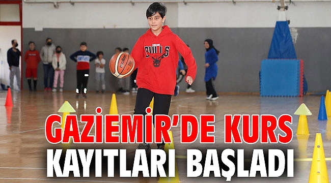 Gaziemir’de kurs kayıtları başladı