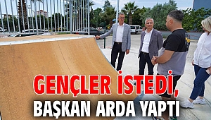 Gençler istedi, Başkan Arda yaptı
