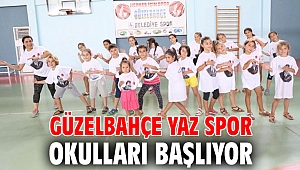 Güzelbahçe Yaz Spor Okulları Başlıyor