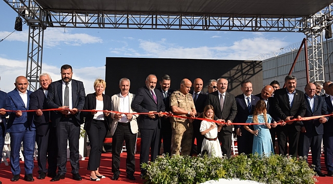 İzmir'in en büyük sıcak daldırma galvaniz tesisi Aliağa'da açıldı!