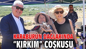 Karaburun dağlarında “Kırkım” coşkusu 