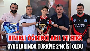 KINIKLI ÖĞRENCİ AKIL VE ZEKA OYUNLARINDA TÜRKİYE 2'NCİSİ OLDU