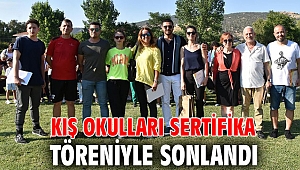 KIŞ OKULLARI SERTİFİKA TÖRENİYLE SONLANDI