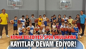 Konak Belediyesi Spor Okullarına kayıtlar devam ediyor!