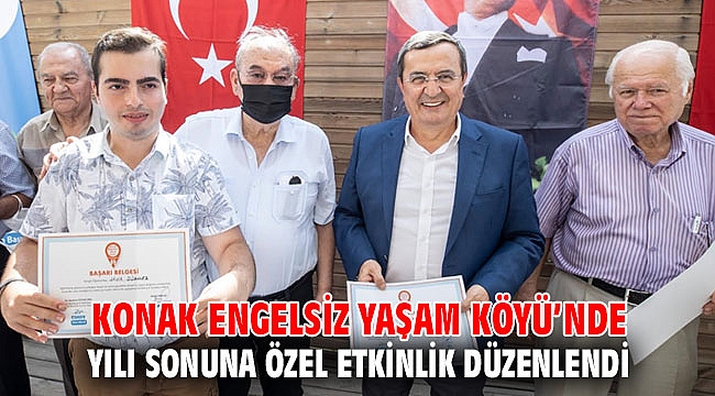 Konak Engelsiz Yaşam Köyü’nde yılı sonuna özel etkinlik düzenlendi