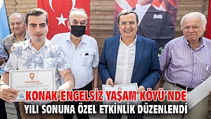 Konak Engelsiz Yaşam Köyü’nde yılı sonuna özel etkinlik düzenlendi