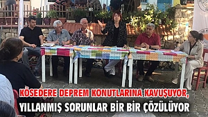 Kösedere deprem konutlarına kavuşuyor, yıllanmış sorunlar bir bir çözülüyor