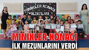 Minikler Konağı ilk mezunlarını verdi