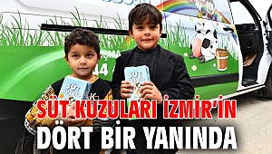 Süt Kuzuları İzmir’in dört bir yanında