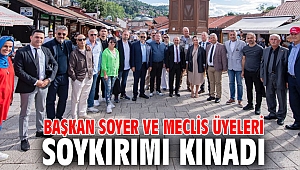 Başkan Soyer ve meclis üyeleri soykırımı kınadı