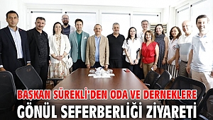 Başkan Sürekli’den oda ve derneklere gönül seferberliği ziyareti