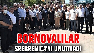 Bornovalılar Srebrenica’yı unutmadı