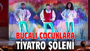 Bucalı çocuklara tiyatro şöleni