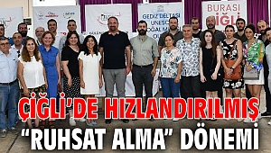 Çiğli’de Hızlandırılmış “Ruhsat Alma” Dönemi