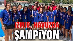 İzmir, havuzda şampiyon