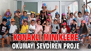Konaklı miniklere Okumayı sevdiren proje