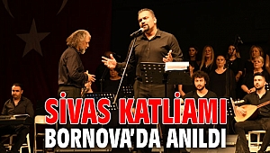 Sivas katliamı Bornova’da anıldı