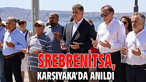 SREBRENİTSA, KARŞIYAKA’DA ANILDI