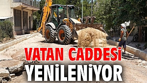 Vatan Caddesi yenileniyor