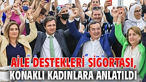Aile Destekleri Sigortası, Konaklı kadınlara anlatıldı 