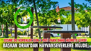 Başkan Oran'dan hayvanseverlere müjde