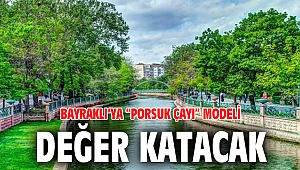 Bayraklı’ya “Porsuk Çayı” modeli