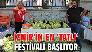 İzmir’in En ‘Tatlı’ Festivali Başlıyor