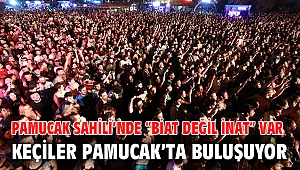 Keçiler Pamucak'ta Buluşuyor