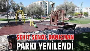 Şehit Şenol Danışman Parkı yenilendi