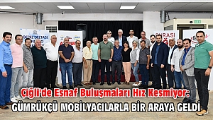 Başkan Gümrükçü'nün Esnaf Buluşmaları Sürüyor