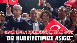 Başkan Soyer: “Biz hürriyetimize aşığız”
