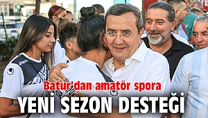 Batur’dan amatör spora Yeni sezon desteği