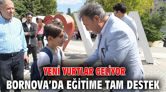 Bornova’da eğitime tam destek
