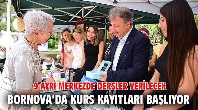 Bornova’da kurs kayıtları başlıyor