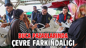 Buca pazarlarında çevre farkındalığı