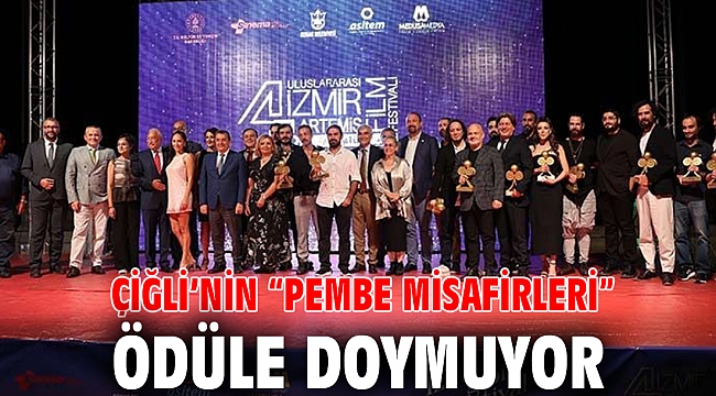 Çiğli’nin “Pembe Misafirleri” Ödüle Doymuyor