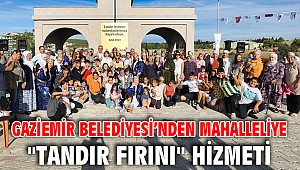 Gaziemir Belediyesi'nden mahalleliye 