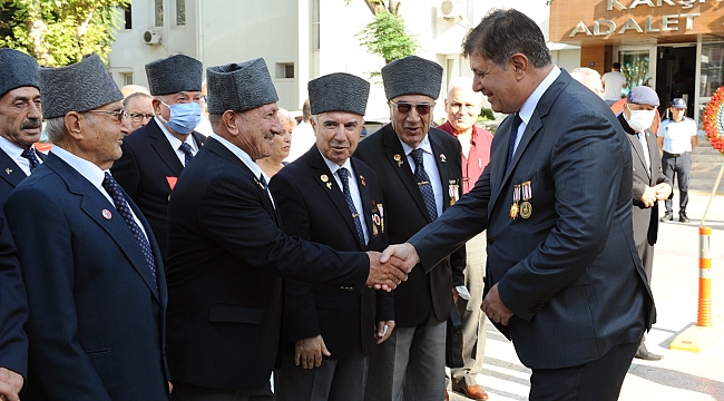 GAZİLER GÜNÜ KARŞIYAKA’DA KUTLANDI