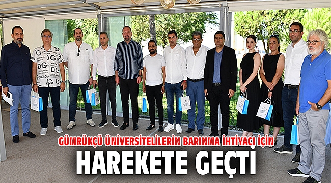 Gümrükçü Üniversitelilerin Barınma İhtiyacı için Harekete Geçti