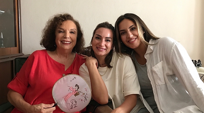 Selda Alkor yeni filmi için İzmir’de