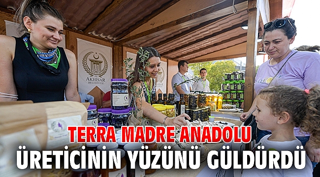 Terra Madre Anadolu üreticinin yüzünü güldürdü
