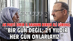 AK Parti İzmir’den ‘30 İlçe Eş Zamanlı programda engelli ve yaşlılara öncelik