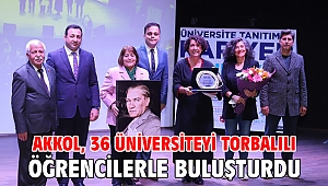 Akkol, 36 üniversiteyi Torbalılı öğrencilerle buluşturdu