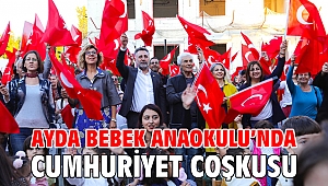 Ayda Bebek Anaokulu'nda Cumhuriyet coşkusu