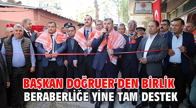 Başkan Doğruer’den Birlik Beraberliğe Yine Tam Destek