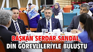 Başkan Sandal, din görevlileriyle buluştu